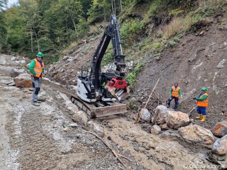 Sanacijska obnova vodotokov in hudournikov po poplavah (2)
